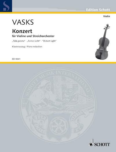 DL: P. Vasks: Concerto no. 1, VlStro (KASt)