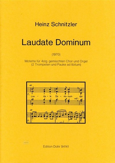 H. Schnitzler: Laudate Dominum (Part.)