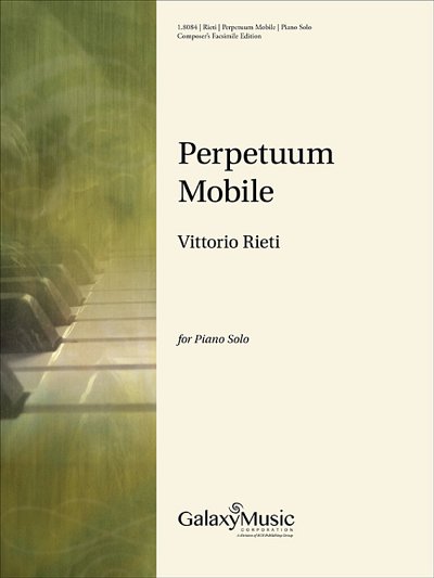Perpetuum Mobile, Klav