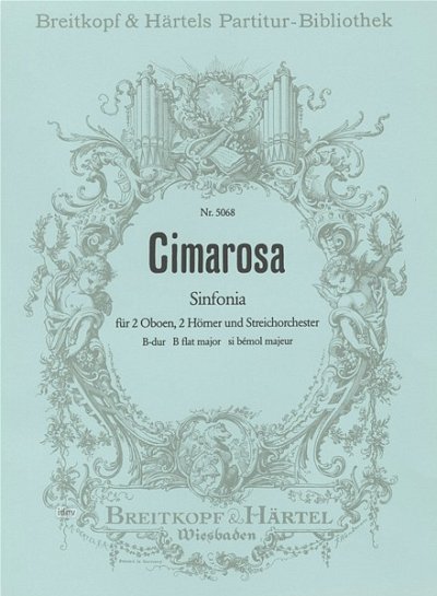 D. Cimarosa: Sinfonie B-Dur