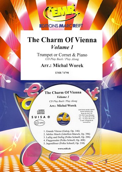 M. Worek: The Charm Of Vienna Volume 1, Trp/KrnKlav (+CD)