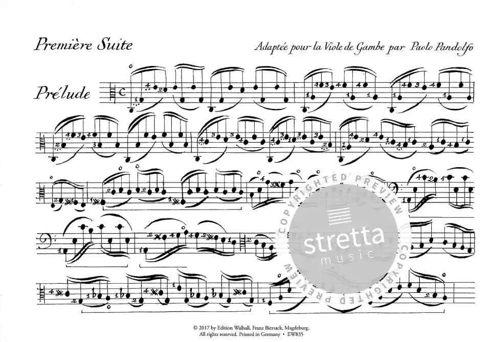 J.S. Bach: Sechs Suiten BWV 1007-12, Vdg (1)