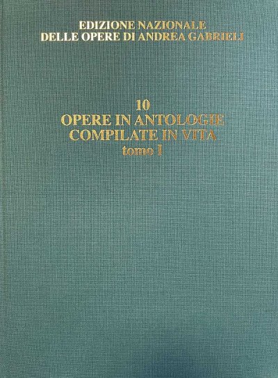 A. Gabrieli: Le opere attestate in antologie, Sinfo (PartHC)