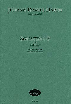 J.D. Hardt: 6 Sonaten Band 1 (Nr.1-3)