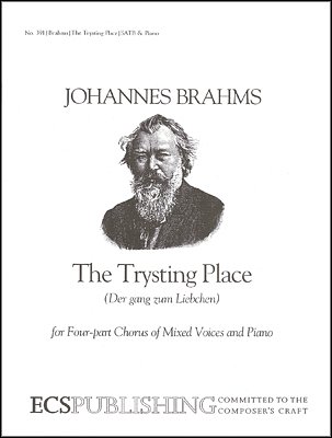 J. Brahms: The Trysting Place, GchKlav (Part.)