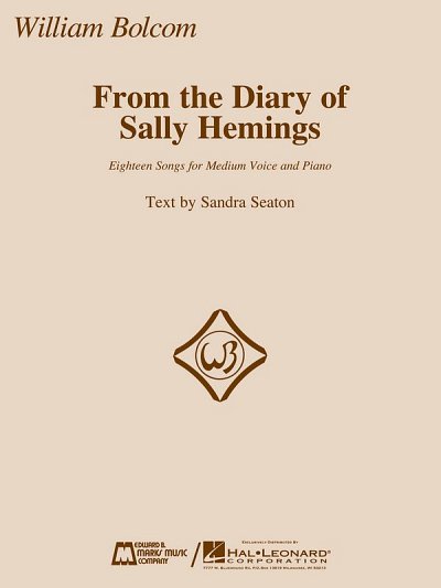 W. Bolcom: From the Diary of Sally Hemings, GesMKlav
