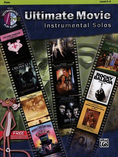 Ultimate Movie Instrumental Solos for flute / Free Piano Acc
