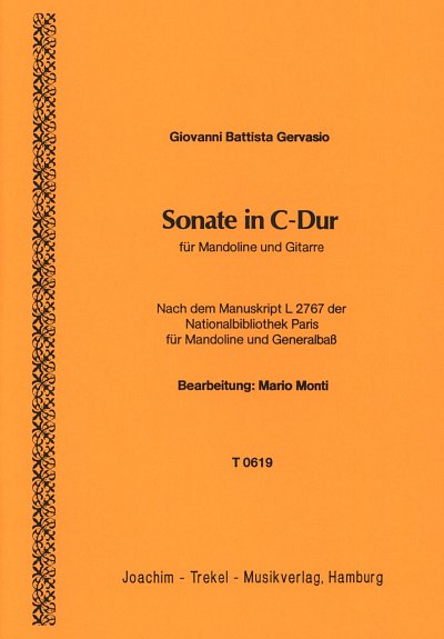 Gervasio Giovanni Battista: Sonate C-Dur