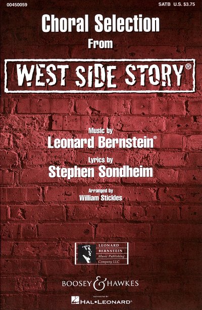 L. Bernstein: West Side Story - Choral Sele, GchKlav (Part.)