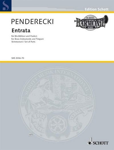 K. Penderecki: Entrata , 11BlechOrgPk (Stsatz)