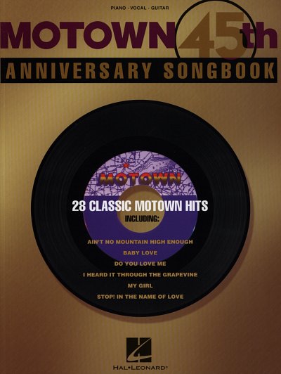 Motown 45th Anniversary Songbook, GesKlavGit