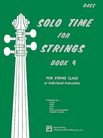 F. Etling: Solo Time for Strings, Book 4, Kb