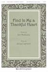 L. Larson: Find In Me a Thankful Heart, Gch;Klav (Chpa)