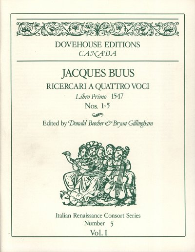 B. Jacques: Riceri à Quatro Voci, Vol. 1, , Consort4 (Pa+St)