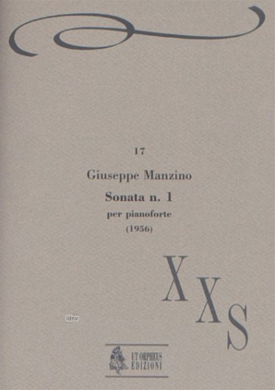 G. Manzino: Sonata No. 1, Klav