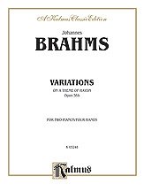 DL: J. Brahms: Brahms: Variations on a Theme of Haydn, Op, 2