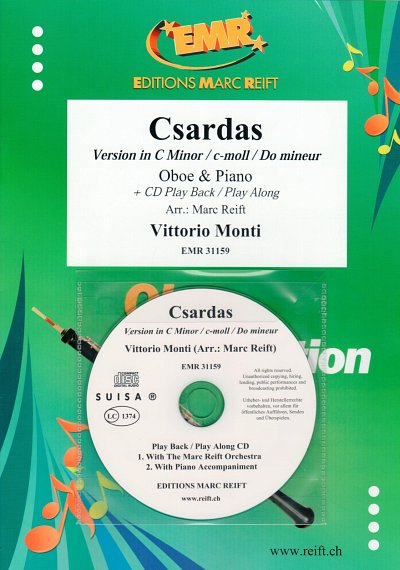 V. Monti: Csardas, ObKlav (+CD)