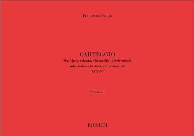 F. Pennisi: Carteggio (Part.)
