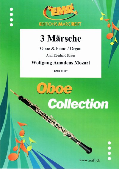 W.A. Mozart: 3 Märsche, ObKlv/Org
