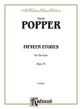 DL: Popper: Fifteen Etudes for Cello, Op. 76