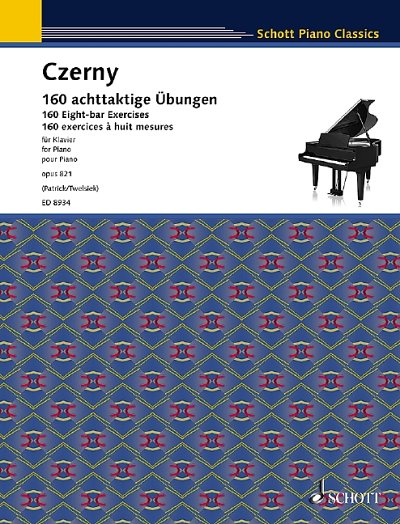 DL: C. Czerny: 160 achttaktige Übungen, Klav