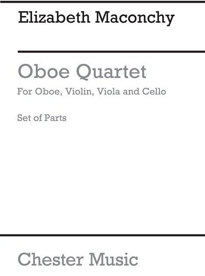 E. Maconchy: Oboe Quartet (Set Of Parts)