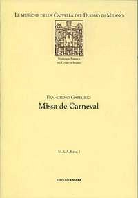 F. Gaffurio: Missa de Carneval, GchKlav (Chpa)