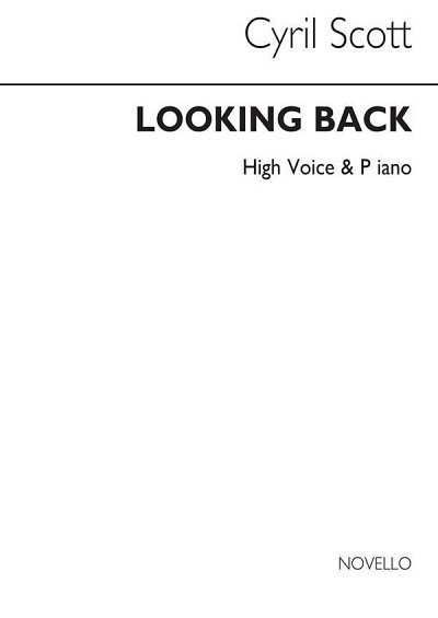 C. Scott: Looking Back-high Voice/Piano (Key-f), GesHKlav