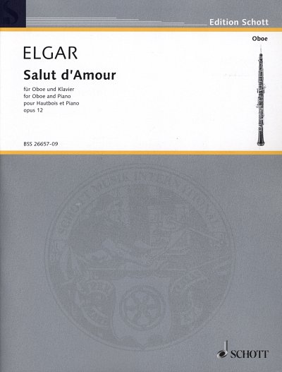 E. Elgar: Salut d'amour op. 12/9 , ObKlav