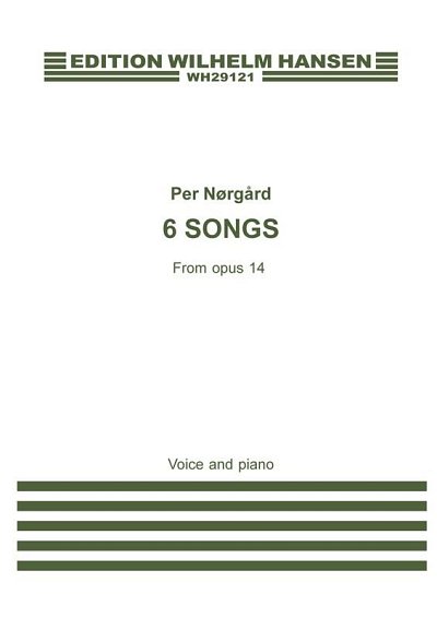 P. Nørgård: 6 Songs From Opus 14, GesKlav (KA)