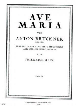 A. Bruckner: Ave Maria, GesAStQui (Part.)