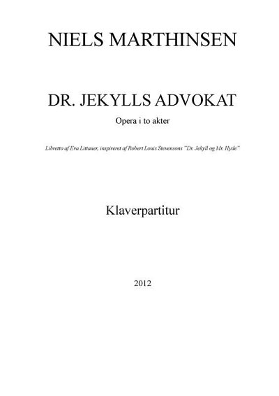 N. Marthinsen: Dr. Jekylls Advokat (Stsatz)