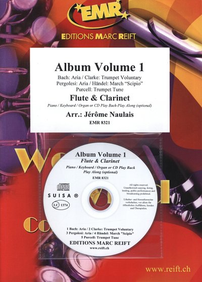 J. Naulais: Album Volume 1, FlKlar (+CD)