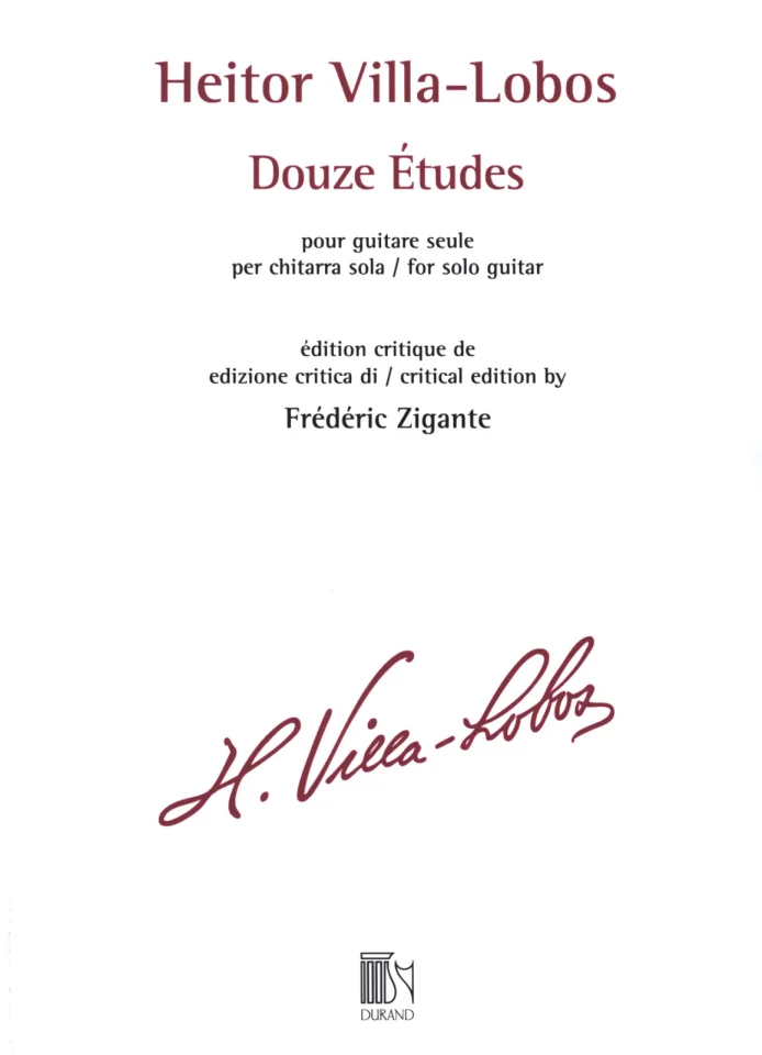 H. Villa-Lobos: Douze Études, Git (0)