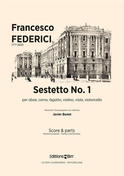 F. Federici: Sesteto No. 1, 5Bl4Str (Pa+St)