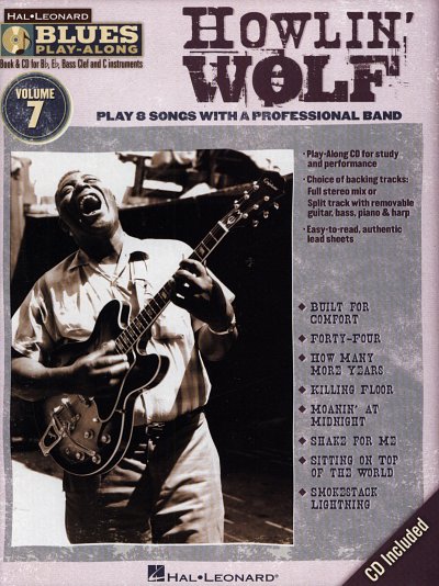Blues Play-Along Vol. 7: Howlin' Wolf, MelCBEsCt (+CD)