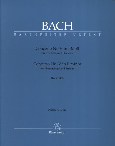 J.S. Bach: Concerto Nr. V f-Moll BWV 1056, CembStro (Part)