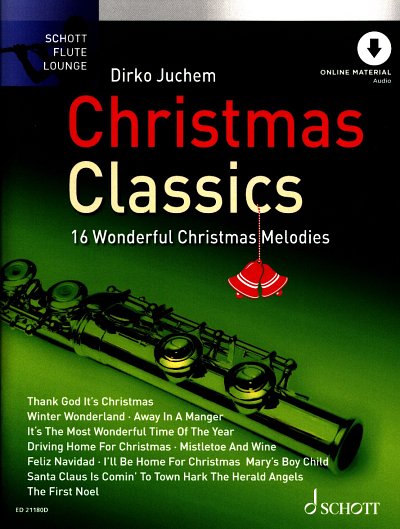 D. Juchem: Christmas Classics, Fl (KlavpaSt+Aud)