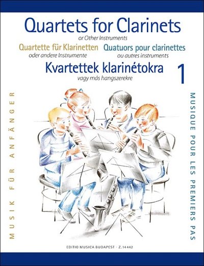 P. Perényi: Klarinettenquartette für Anf, 4Klar (PartStsatz)