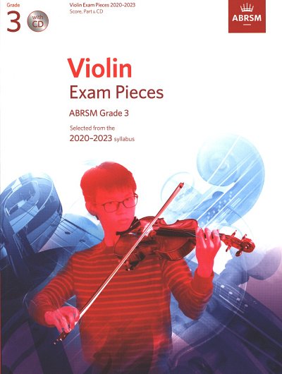 ABRSM: Violin Exam Pieces 2020-2023 - Grade 3, VlKlav (+CD)