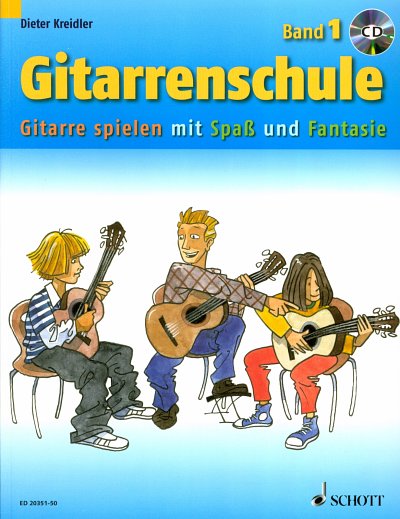 D. Kreidler: Gitarrenschule 1, Git (+CD)