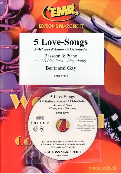 DL: B. Gay: 5 Love-Songs, FagKlav