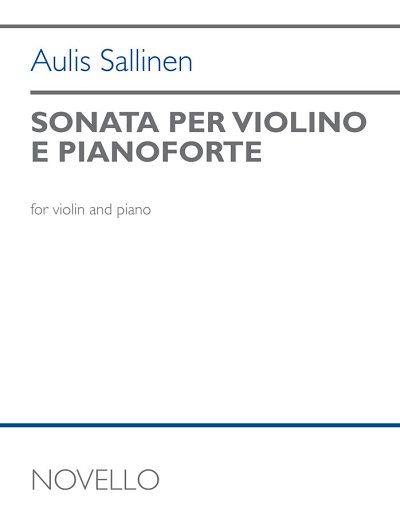 A. Sallinen: Sonata per Violino e Pianoforte Op.113