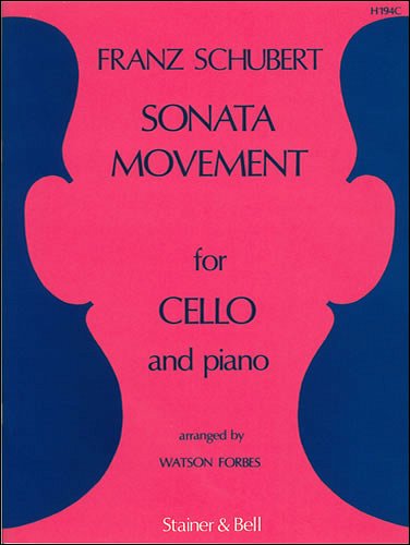 F. Schubert: Sonata Movement Arranged, VcKlav (KlavpaSt)