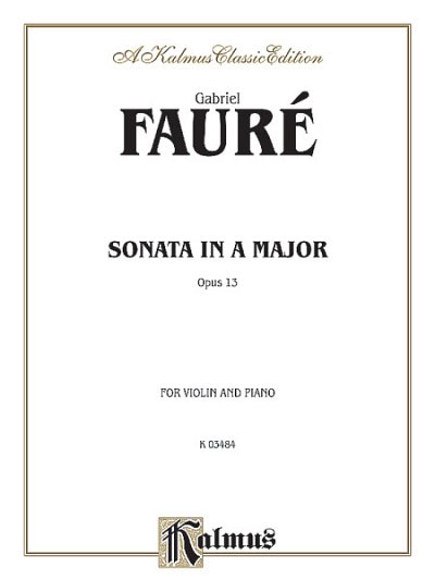 Sonata in A Major, Op. 13, Viol