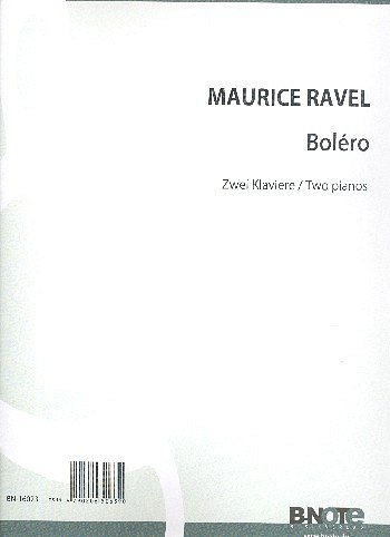 M. Ravel: Boléro (Arr. zwei Klaviere), 2Klav (Part.)