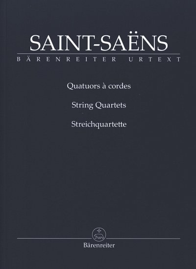 C. Saint-Saëns: Streichquartette, 2VlVaVc (Stp)