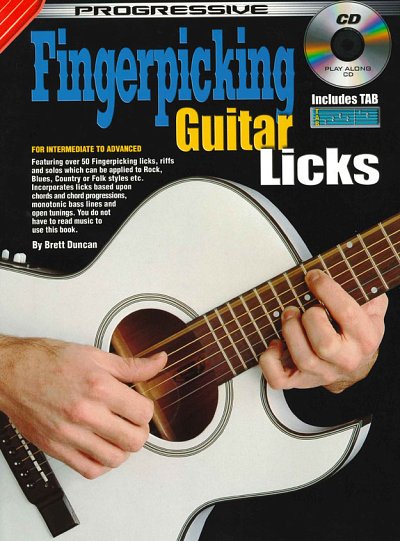 B. Duncan: Fingerpicking Guitar Licks, Git (+CD)