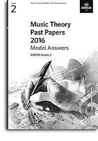Music Theory Past Papers 2016: Grade 2