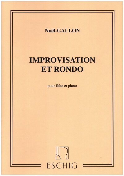 Improvisation Et Rondo, FlKlav (Part.)